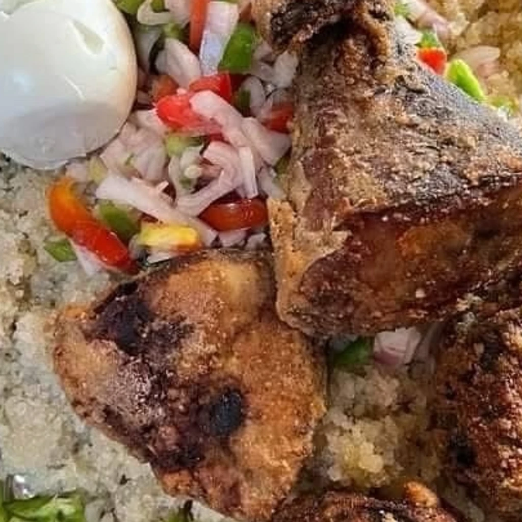 Grilled Fish with Attiéké